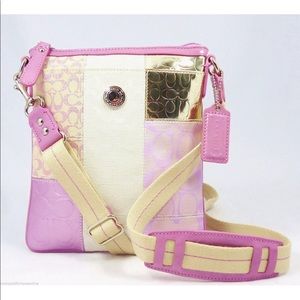 Coach Signature patchwork Crossbody /swi